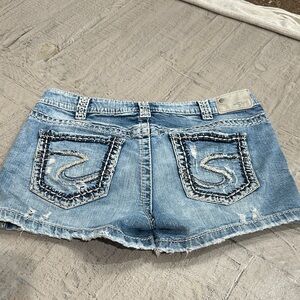 Aiko silver  Light Blue Jean Shorts size 31